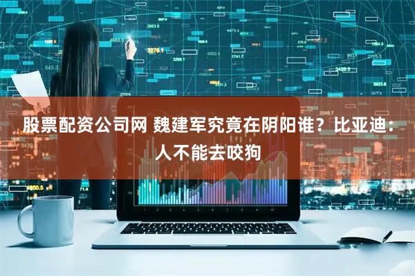 股票配资公司网 魏建军究竟在阴阳谁？比亚迪：人不能去咬狗